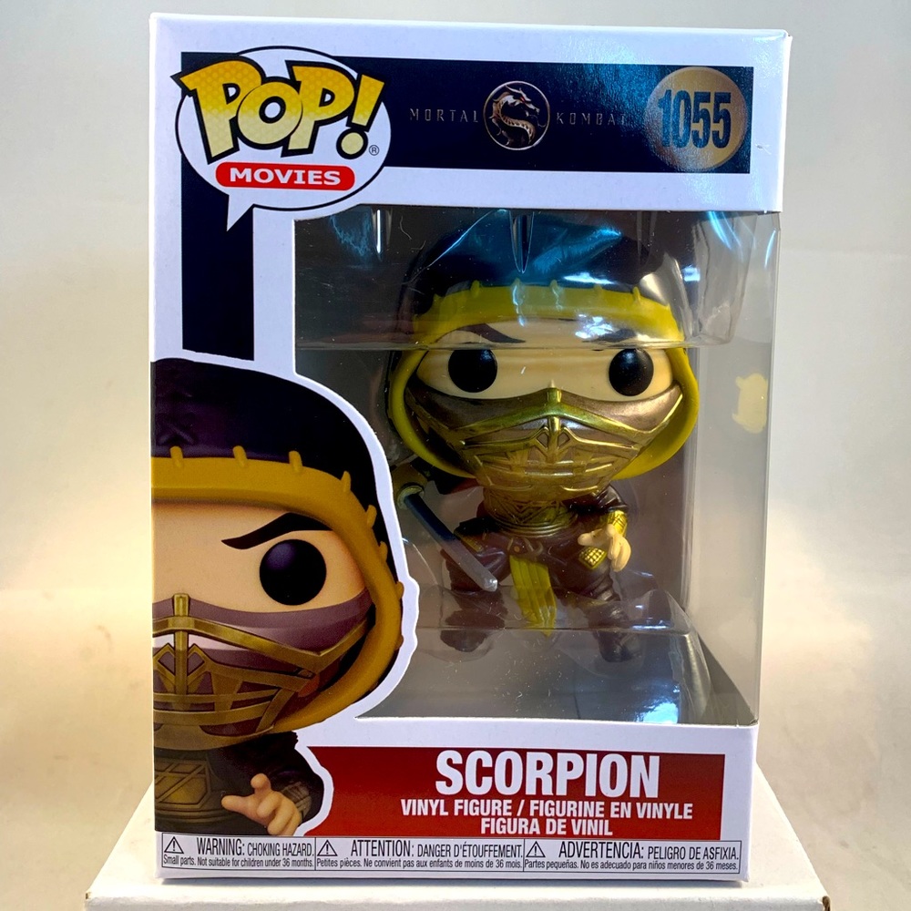 Funko Pop Mortal Kombat Scorpion Metallic